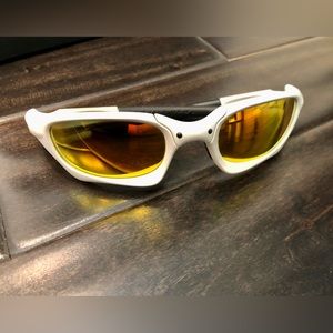 RARE Oakley Mag Switch Pearl with Fire Lenses